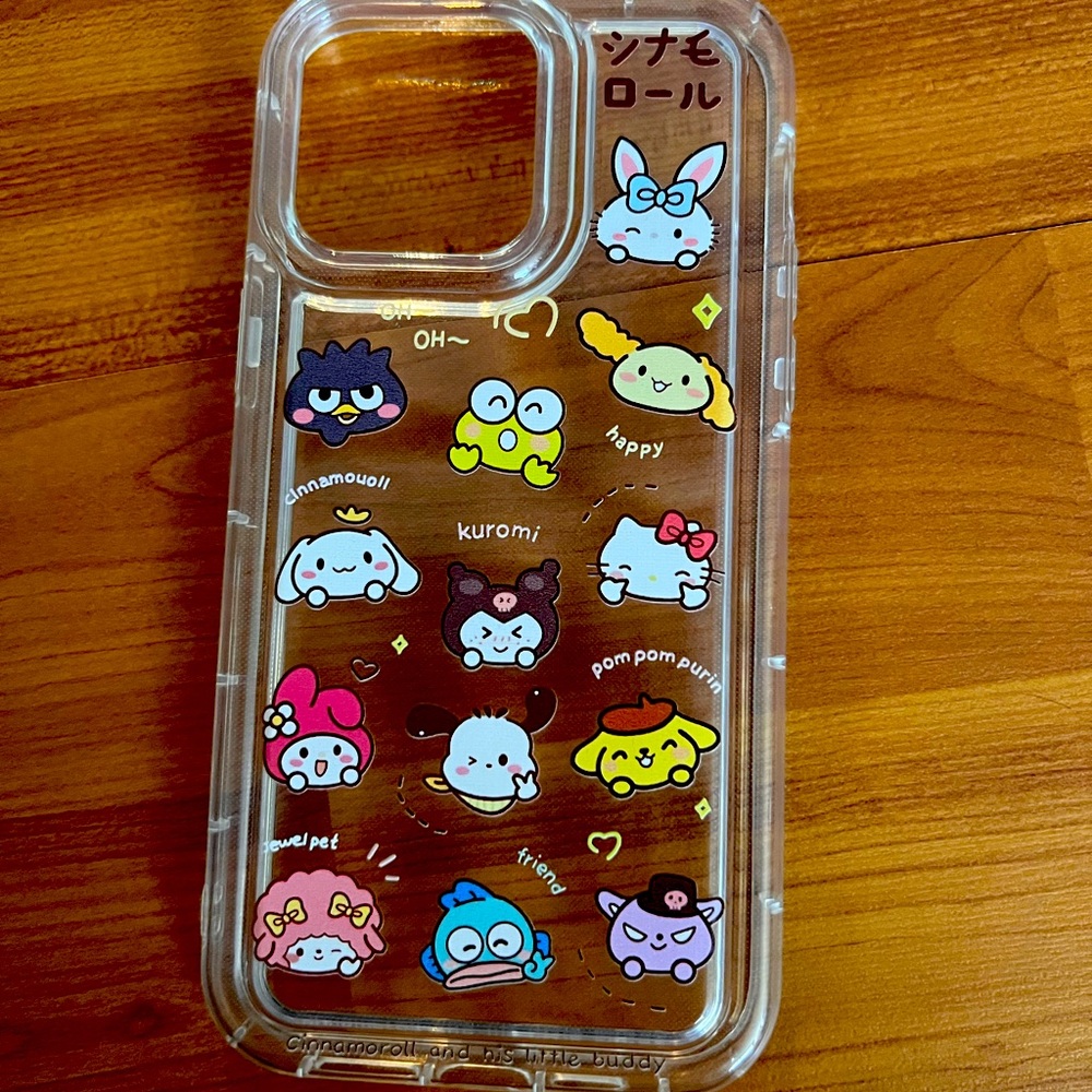 Sanrio hello kitty Keroppi iPhone 14 Pro Max case